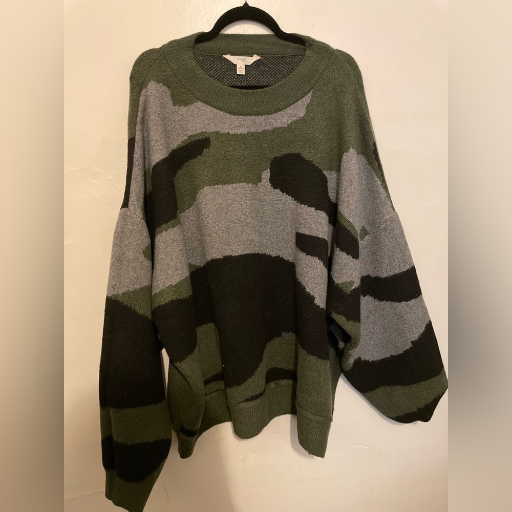 TERRA & SKY PLUS SIZE SWEATER